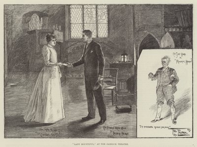 Lady Bountiful, at the Garrick Theatre by Frederick Pegram
